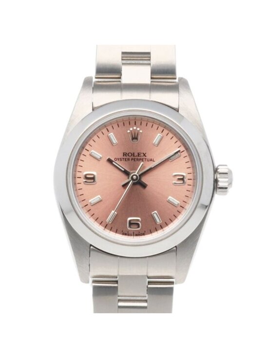 Rolex Oi Star Petite Watch Stainless Steel le Automatic Winding le main image 7